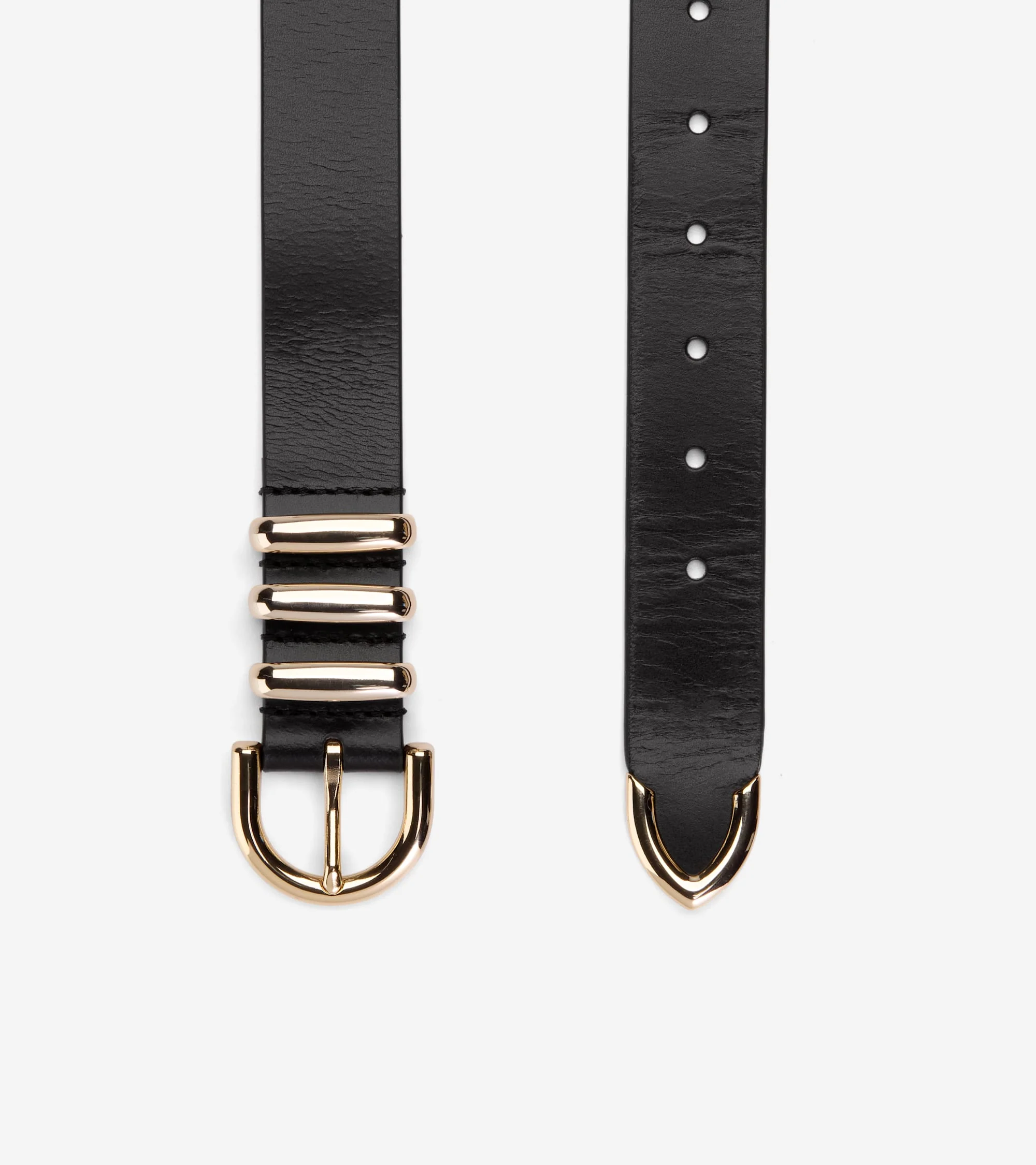 32MM Beveled Edge Modern 3PC Belt Set - Image 2