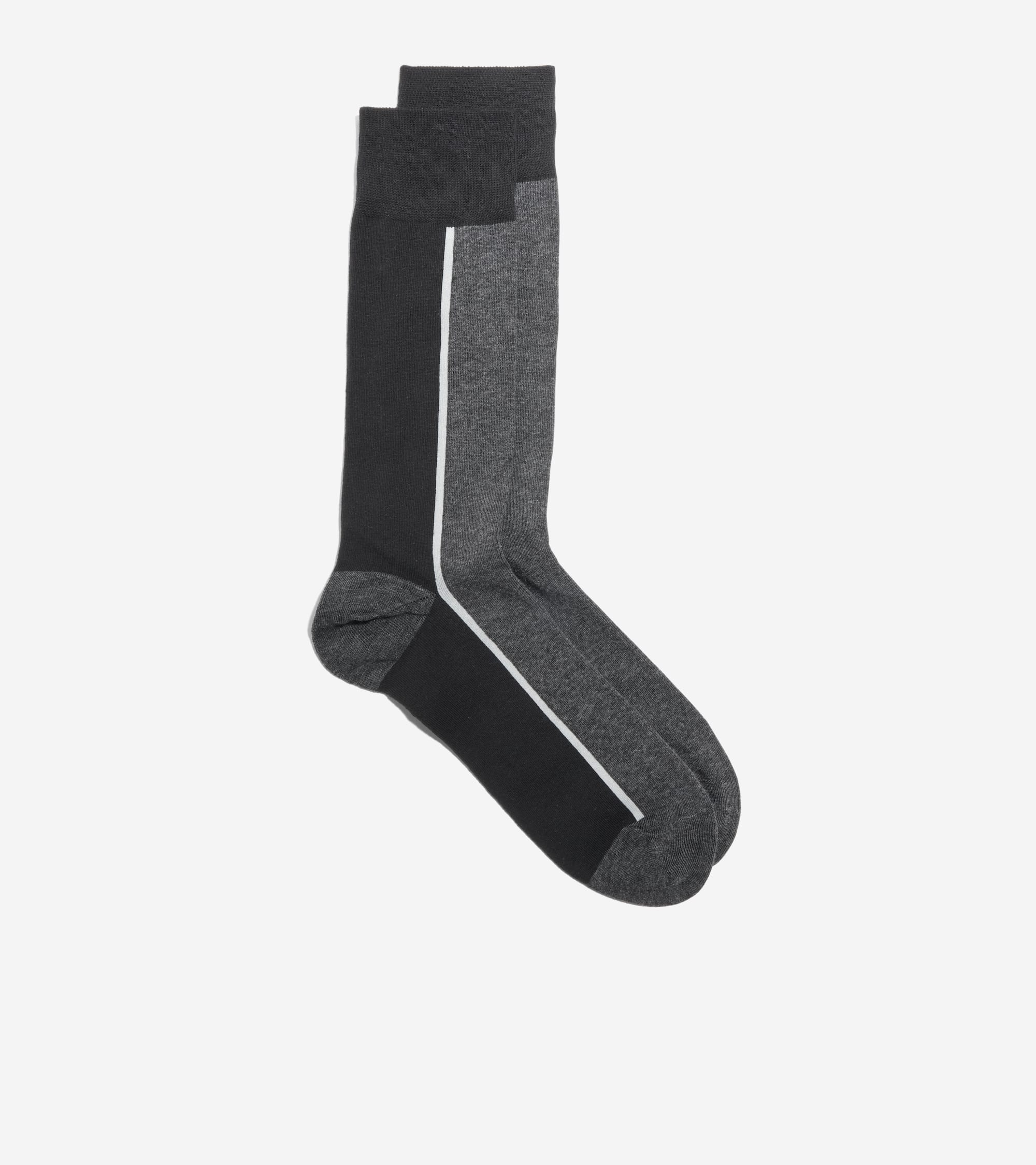 Men's Clocking Dress Crew Socks - Image 2