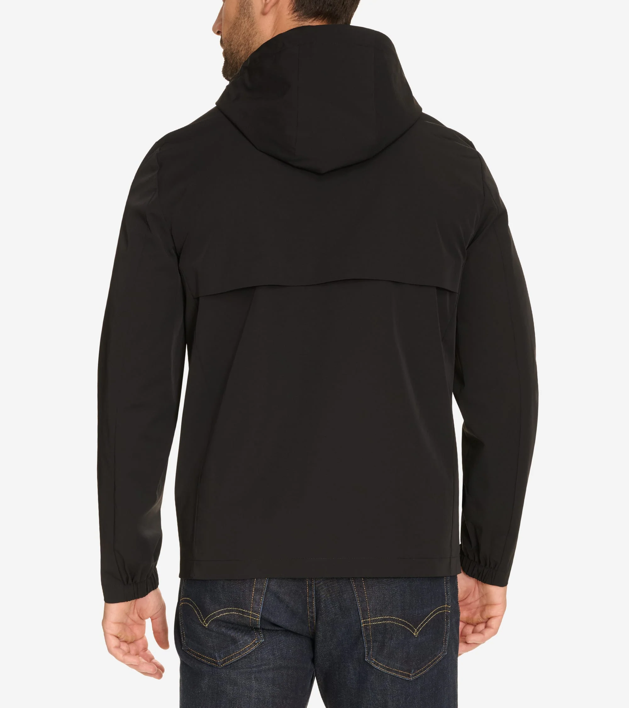 Men's Hooded Rain Parka - Image 2