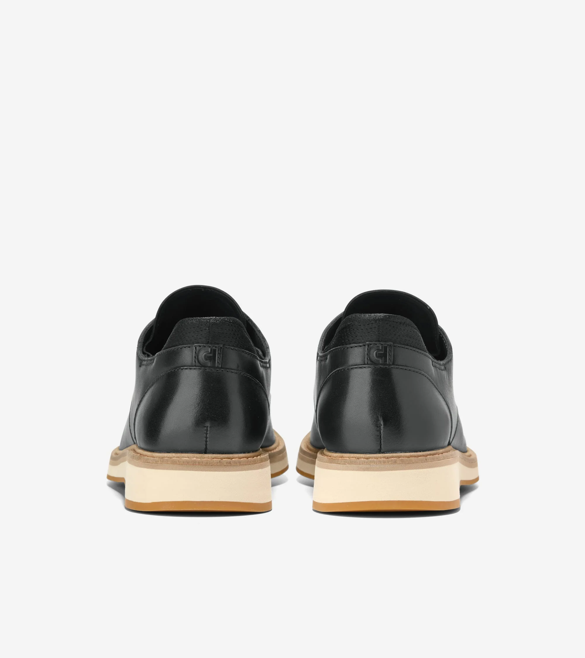 Men's Mansfield Grand Plain Toe Quick-On Oxfords - Image 3