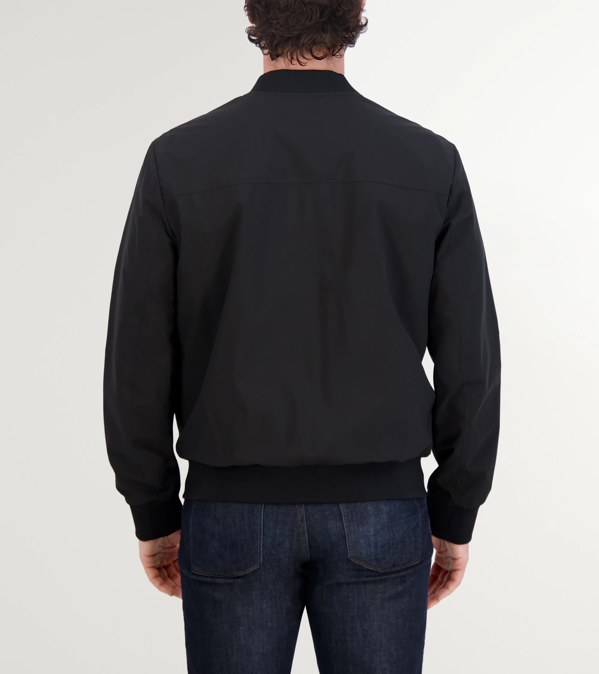 Men's Nylon Bomber Jacket - Image 3