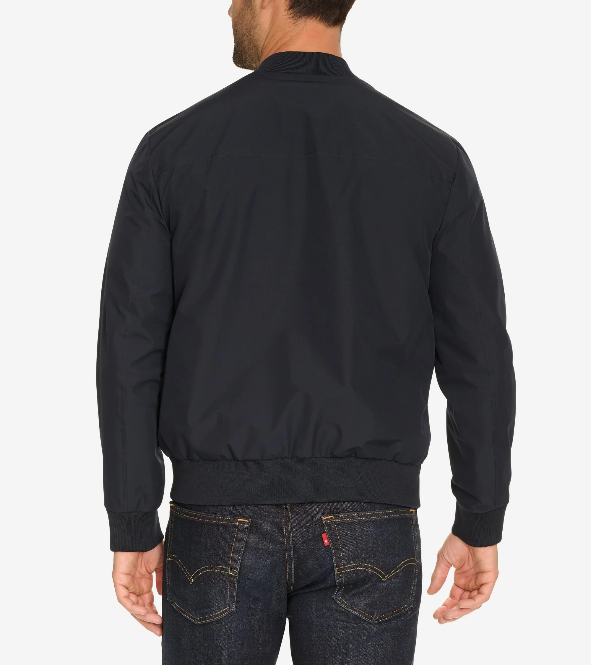 Men's Nylon Bomber Jacket - Image 2