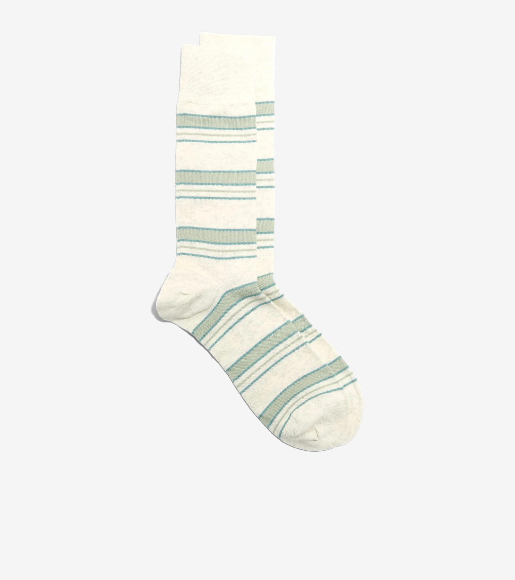 Men's Stripe Dress Crew Socks - Image 2