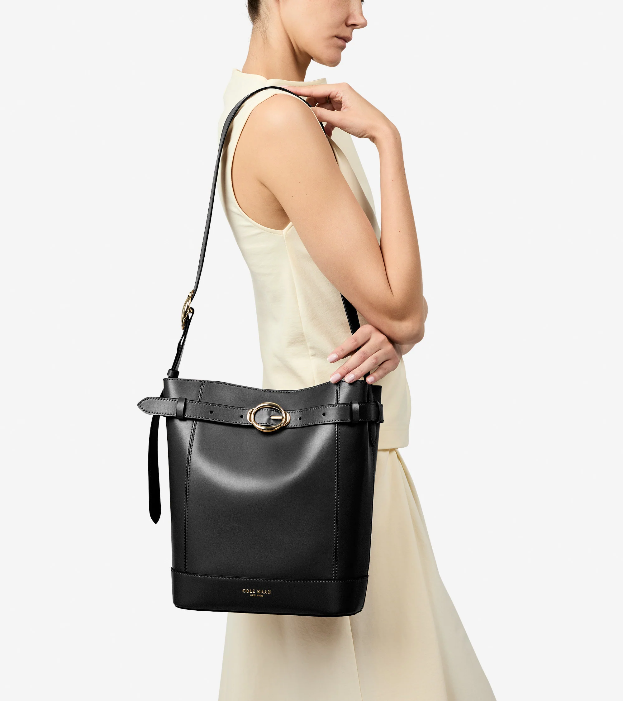 Women's Alexandria Bucket Bag - Image 6