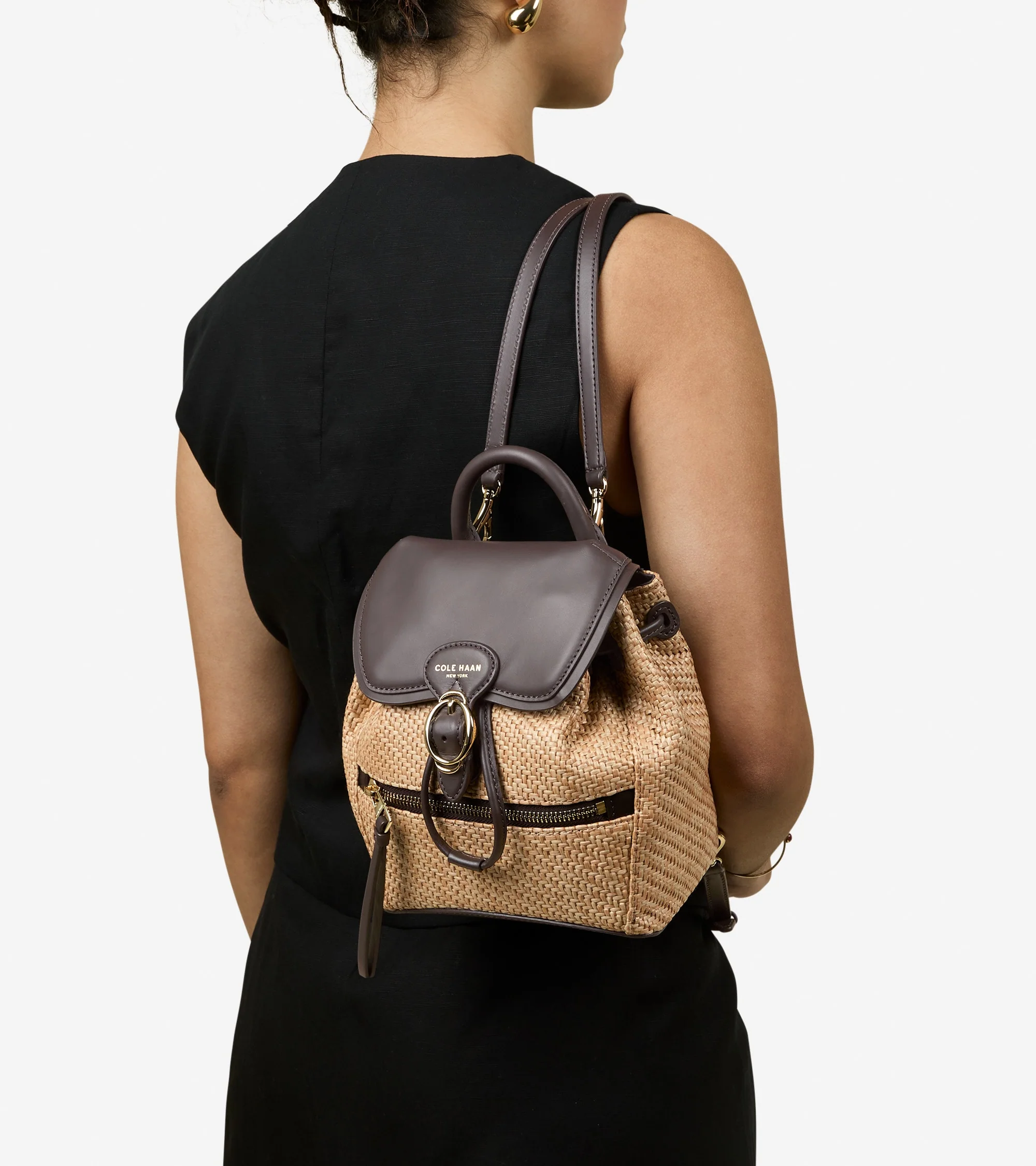 Women's Alexandria Flap Small Backpack - Image 2