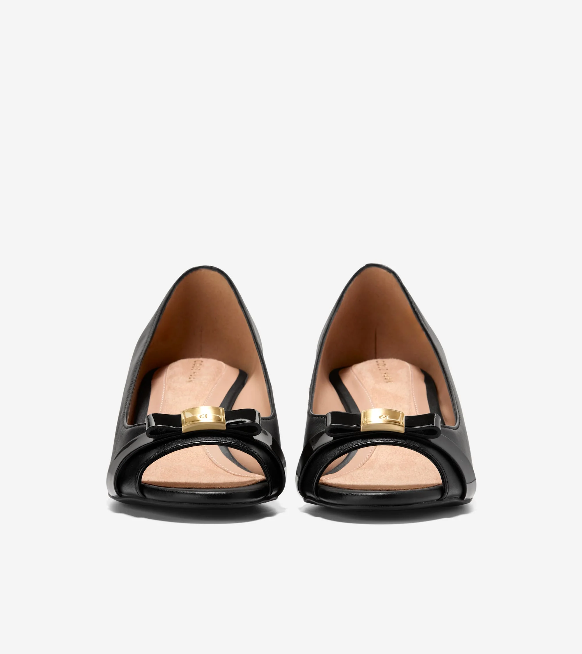 Women's Go-To Malta Peep Toe Bow Wedges - Image 2
