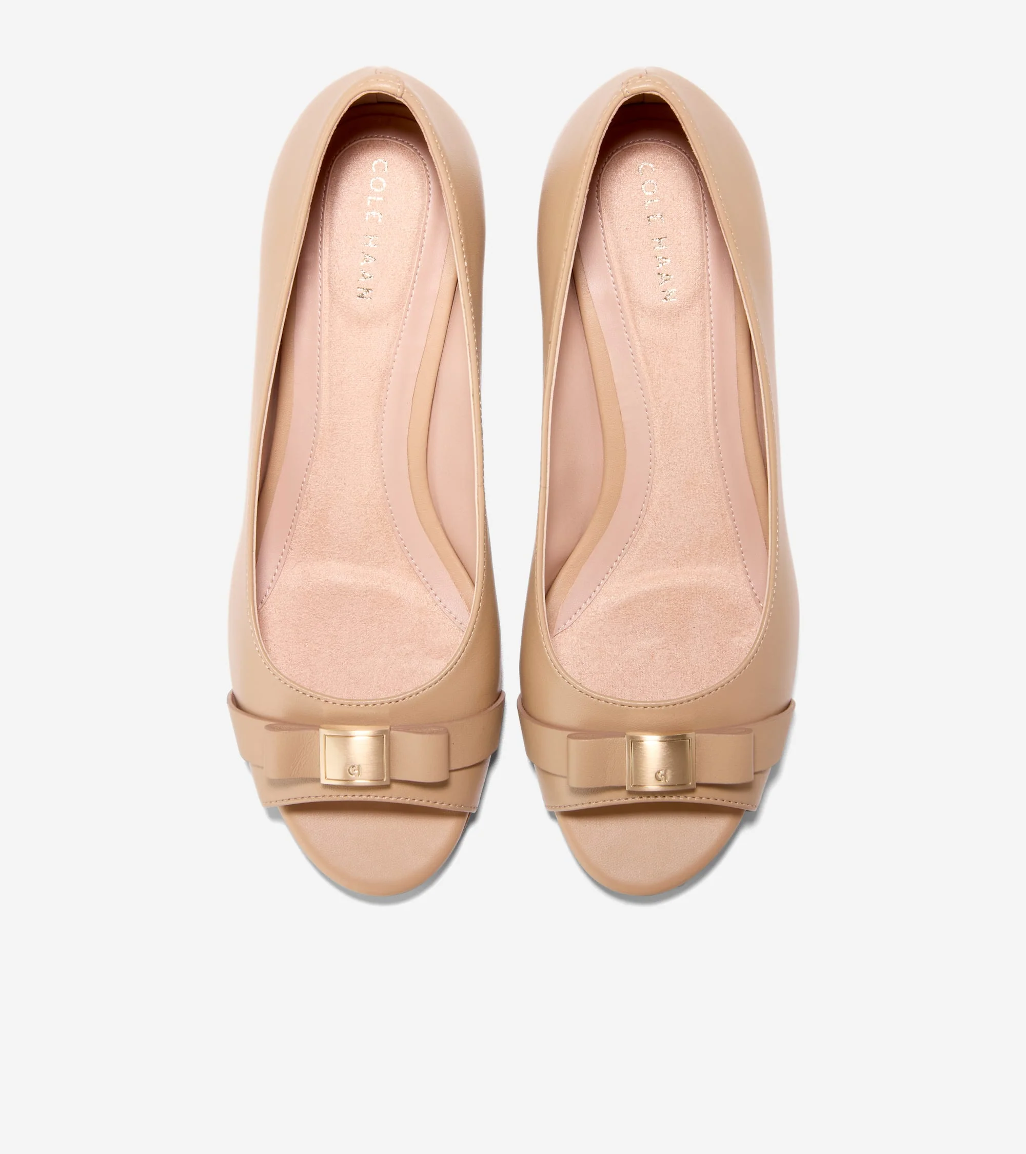 Women's Go-To Malta Peep Toe Bow Wedges - Image 4