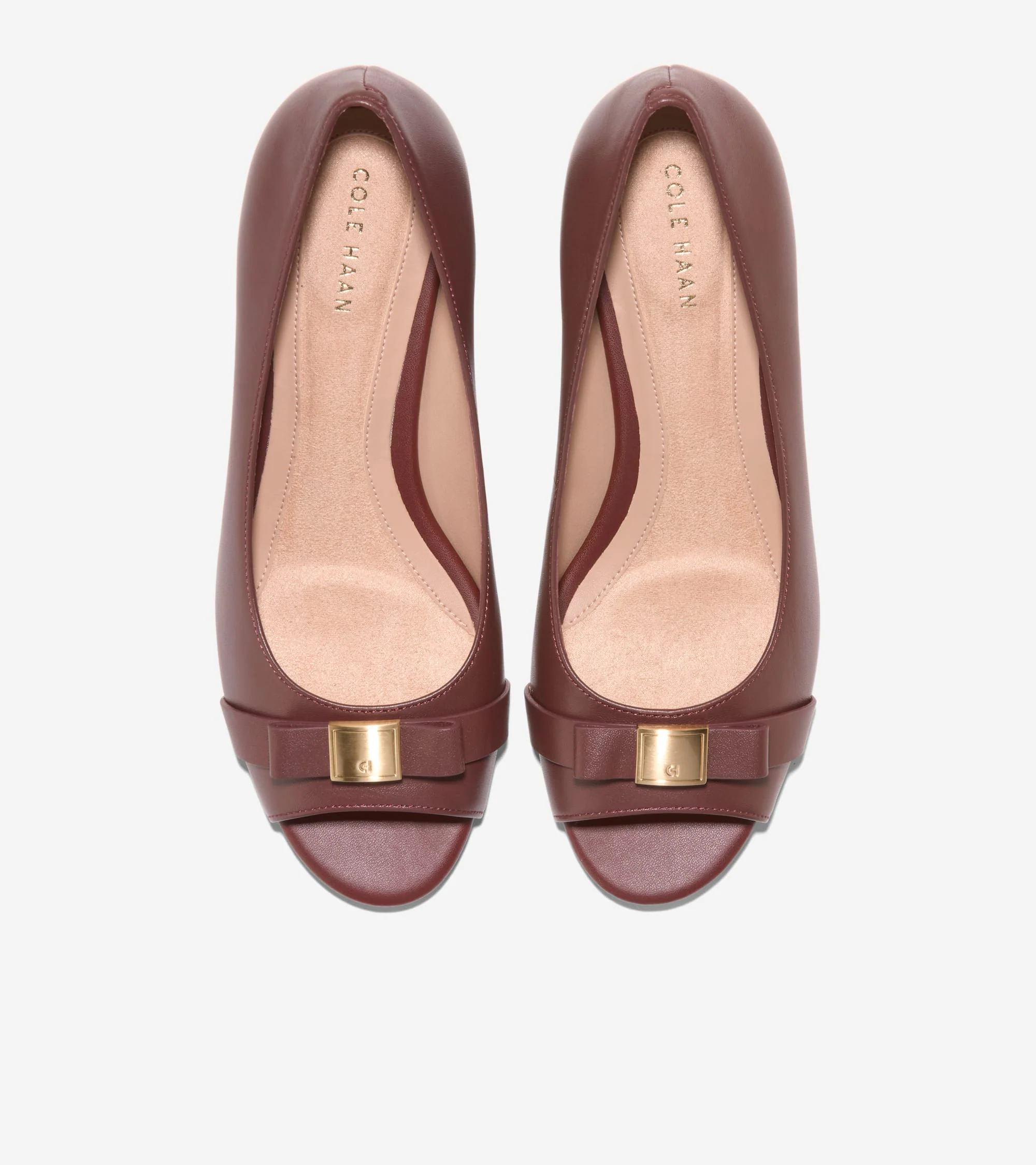Women's Go-To Malta Peep Toe Bow Wedges - Image 4