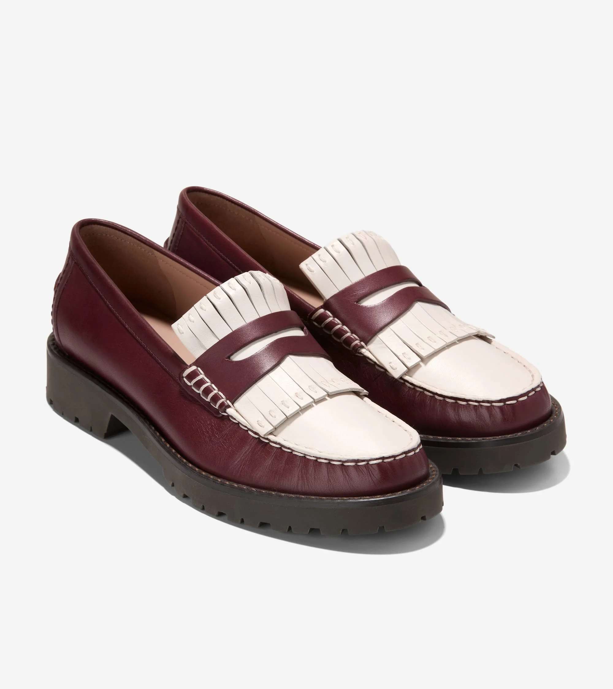 Women's Treena Lug Kiltie Loafers - Image 6